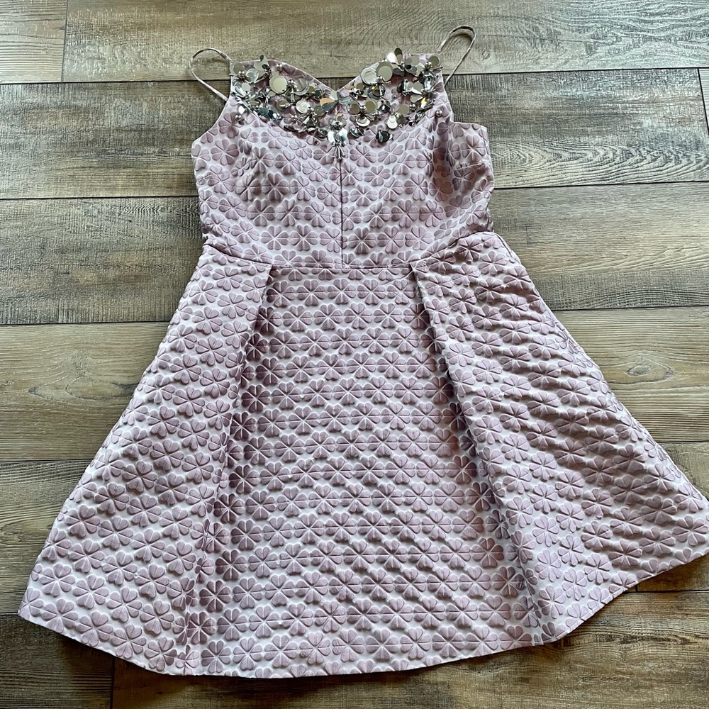 NWOT Kate Spade soft mauve dress with pockets